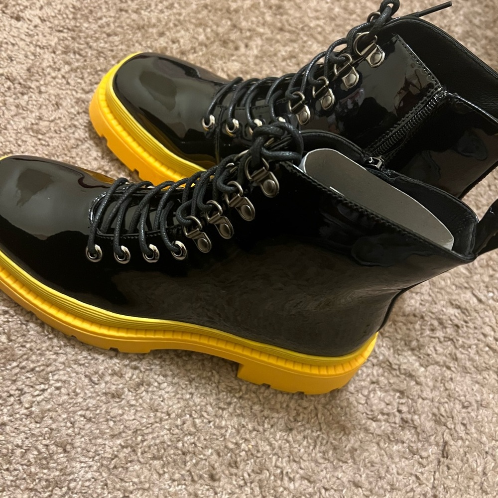 Black boots